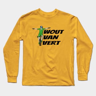 Wout Van Vert Tour de France 2022 - Green jersey champion Long Sleeve T-Shirt